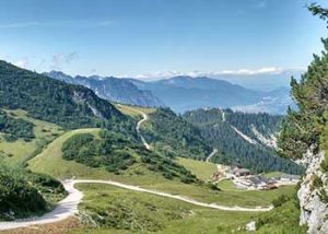 Landschaft nahe Garmisch-Partenkirche